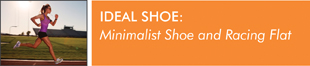 Ideal Shoe: Minimalist Shoe and Racing Flat